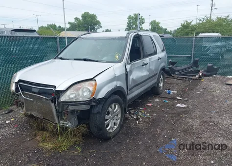 2006 Honda Cr-V Lx z USA, uszkodzony, nr VIN SHSRD68536U402936
